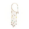 earCurve Forest – Ohrschmuck mit Aventurin-Steinen und goldenen Elementen