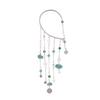 earCurve Ocean – Ohrschmuck mit Amazonit-Steinen, Glasperlen und Silberveredelung